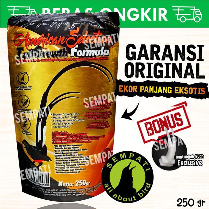 Sempati Ams American Selection Tail Gwoth Pakan Voer Burung Murai Batu Tlgams