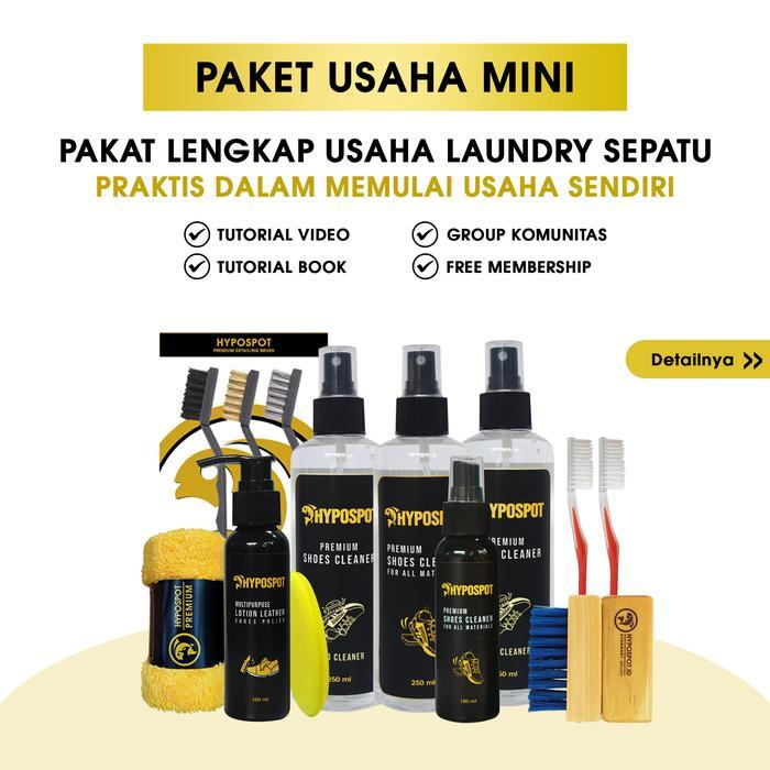 Hypospot Paket Usaha Mini - Paket Usaha Laundry Murah - Sabun Sepatu