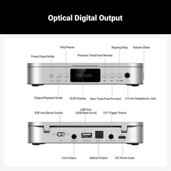 Promo Fosi Audio Merak Cd Player