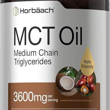 Horbach Keto MCT Oil Capsules 3600mg 300 Softgels