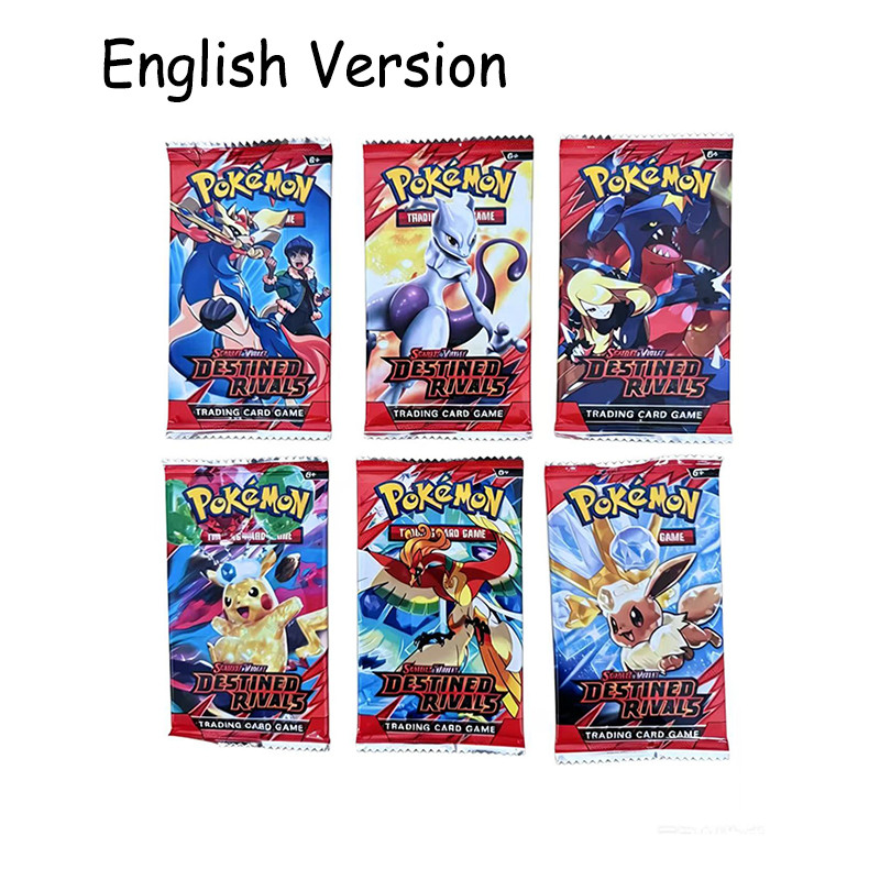 288Pcs English Version Pokemon TCG Scarlet Violet Destined Rivals Classics Booster Box Pokemon Trade