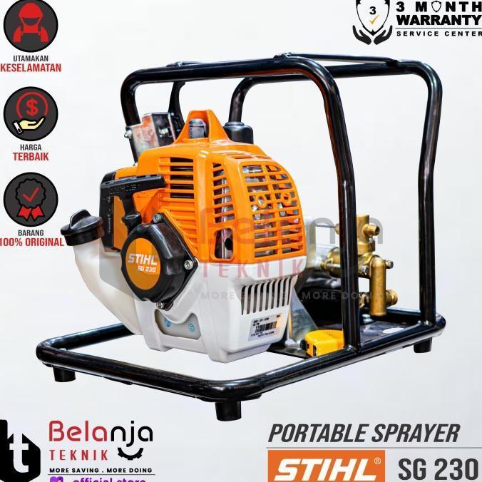 STIHL Portable Sprayer SG 230 Mesin Semprot Air SG230 2 Tak max 40 Bar