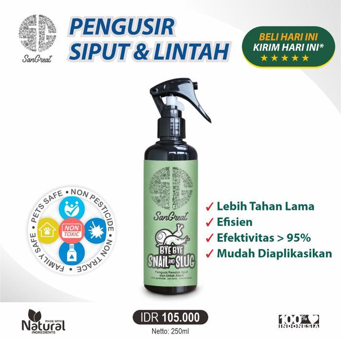 Rulbimart - Pembasmi Keong Anti Keong Dan Siput Alami Sangreat Bye Bye Snail And Slug Spray 22 0Ml