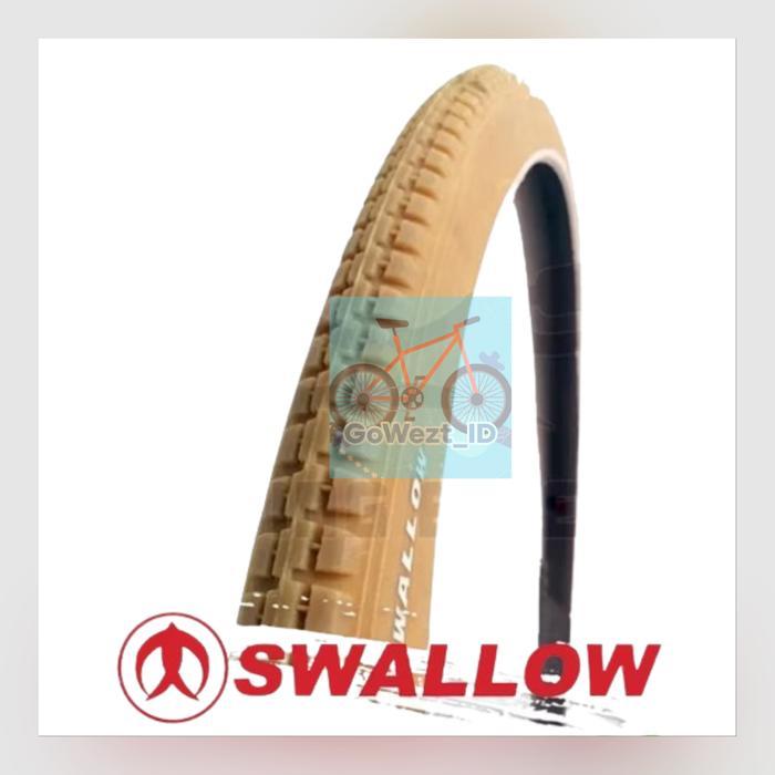 Ban Luar Sepeda Ukuran 28 X 1 12 Swallow Kuning S-131 Becak Onthel Terbaru 