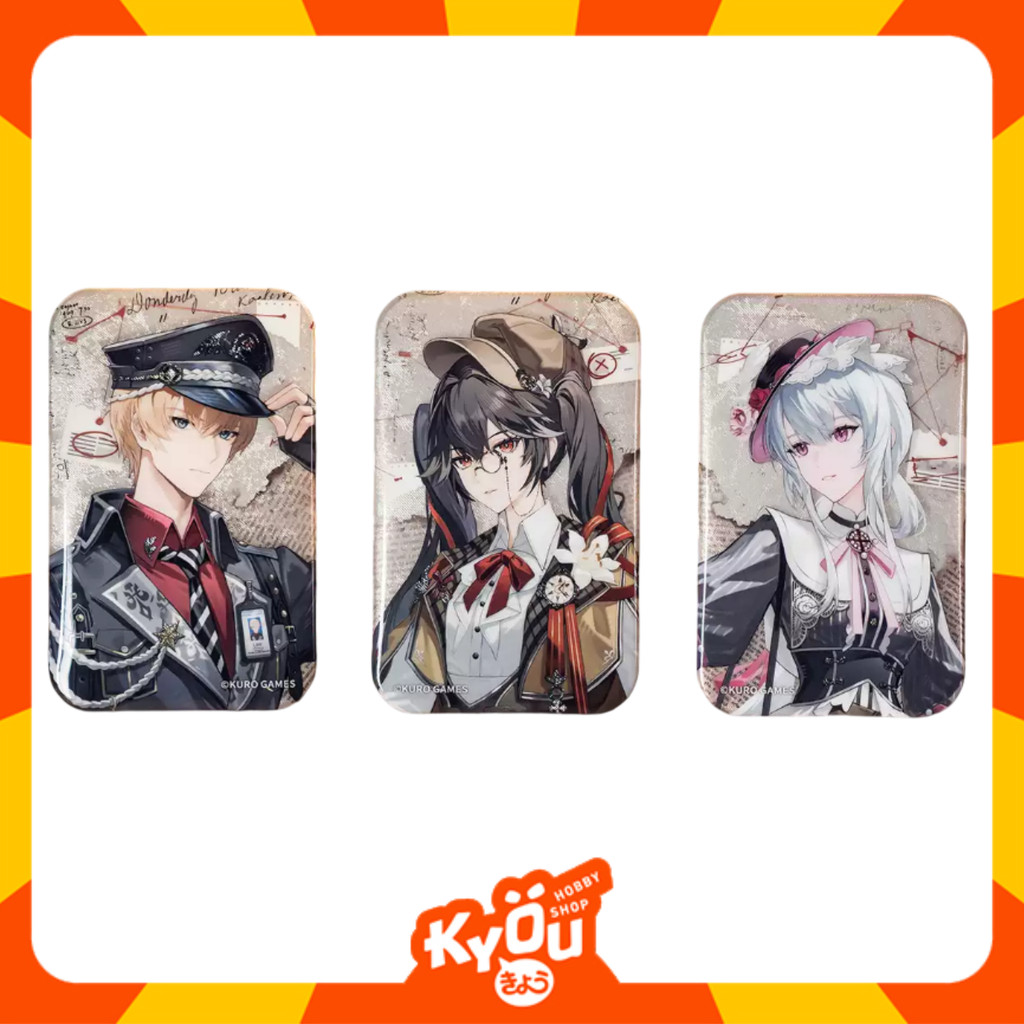 Liv - Lee - Lucia Mistbound Twilight Series Reflective Badge - Punishing: Gray Raven (8,5cm)