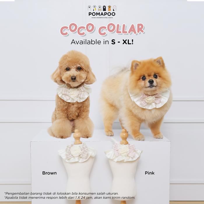 POMAPOO - KALUNG KUCING DAN KALUNG ANJING COCO COLLAR