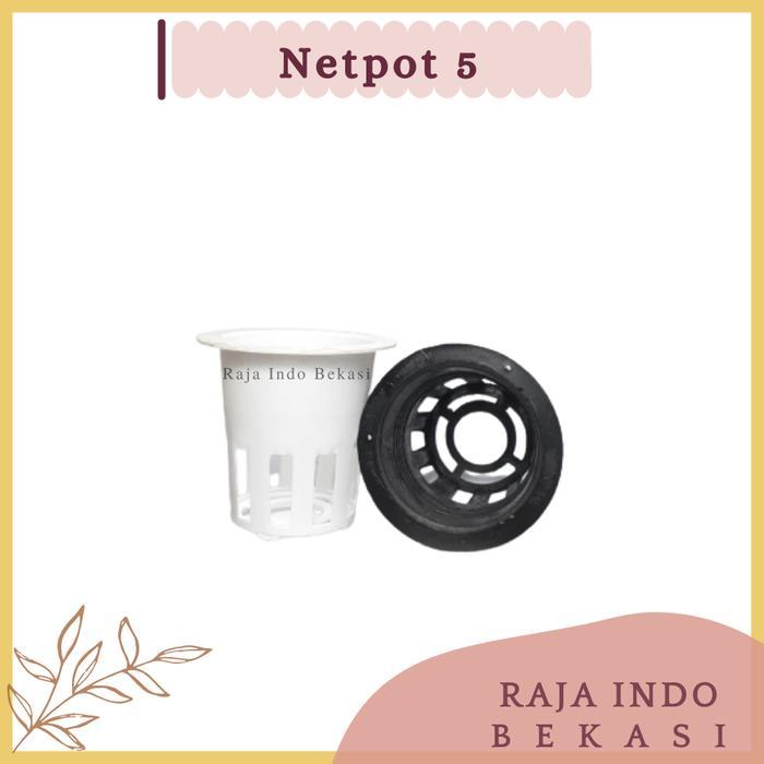 Netpot 5 7 6 8 10 Hitam Putih Netpot Hidroponik 5Cm 6Cm 7Cm Netpot 10