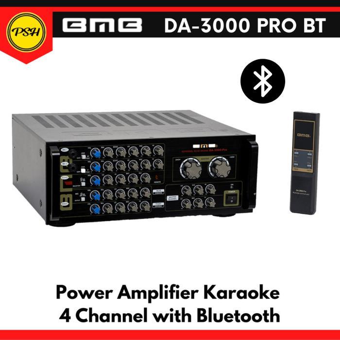 BMB DA-3000PRO BT DA3000 PRO Power Amplifier oke Mixer Bluetooth
