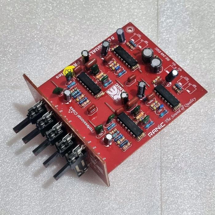 KIT Equalizer 5 Channel Stereo Amplifier 868