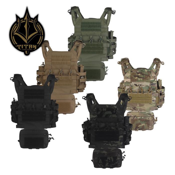 TERLARIS JPC 3.0 TACTICAL PLATE CARRIER VEST SET