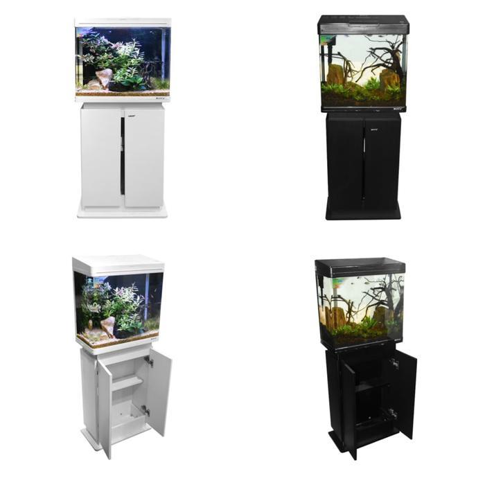 Boyu Set Aquarium dan Kabinet 2pintu Ms-520m + Filter air