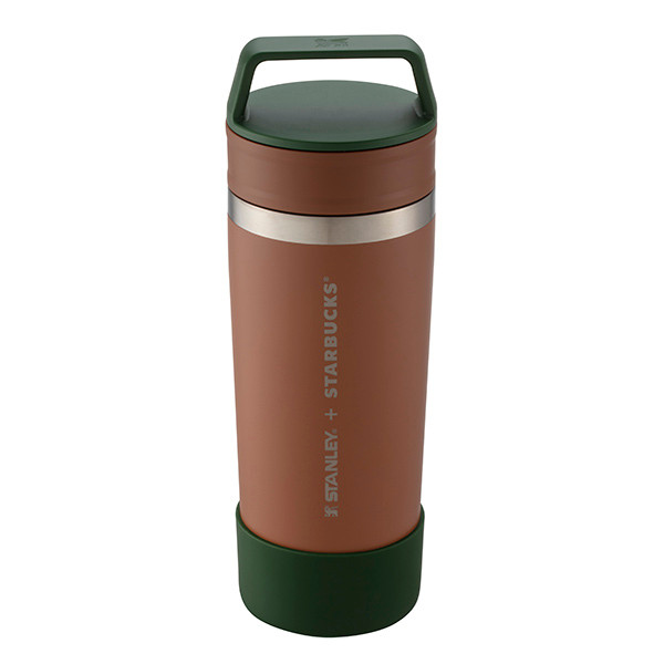 Tumbler Starbucks STANLEY Brown 16OZ Silicone-Sleeve Stainless Steel Tumbler