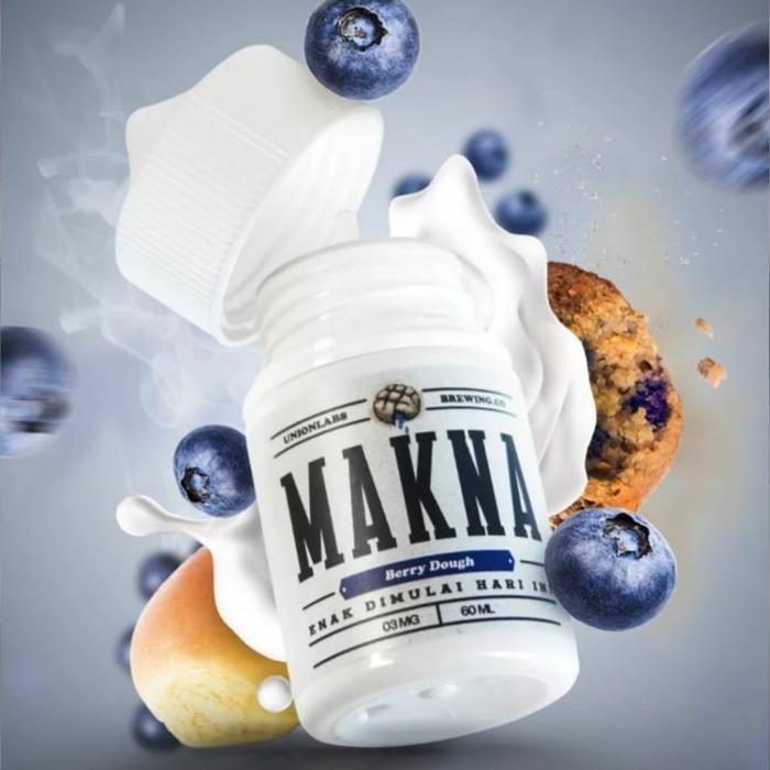 UA MAKNA V1 BERRY DOUGH 60ML 3MG 7MG BY UNIONLABS