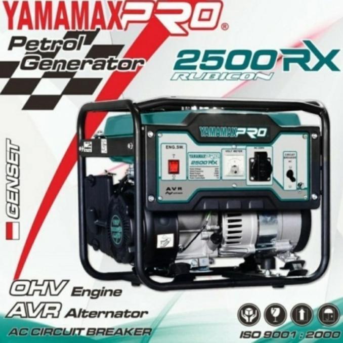 Genset Yamamax Pro 2500 RX 1100 watt 2500RX Yamamax Rubicon