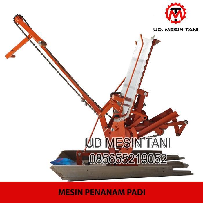 Mesin tanam padi manual