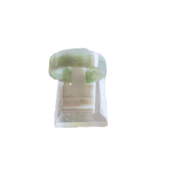 Cincin ring giok ice Jade (white Jade) giok putih Aceh