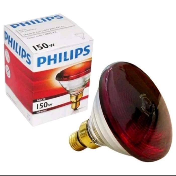 bohlam lampu par 38 infrared 150watt philips
