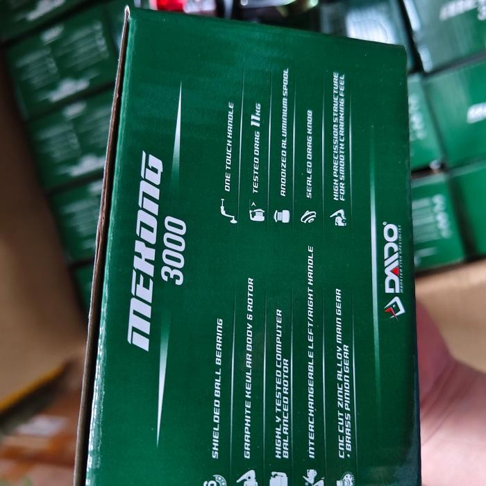 reel pancing daido mekong 3000 reel kolam bagus