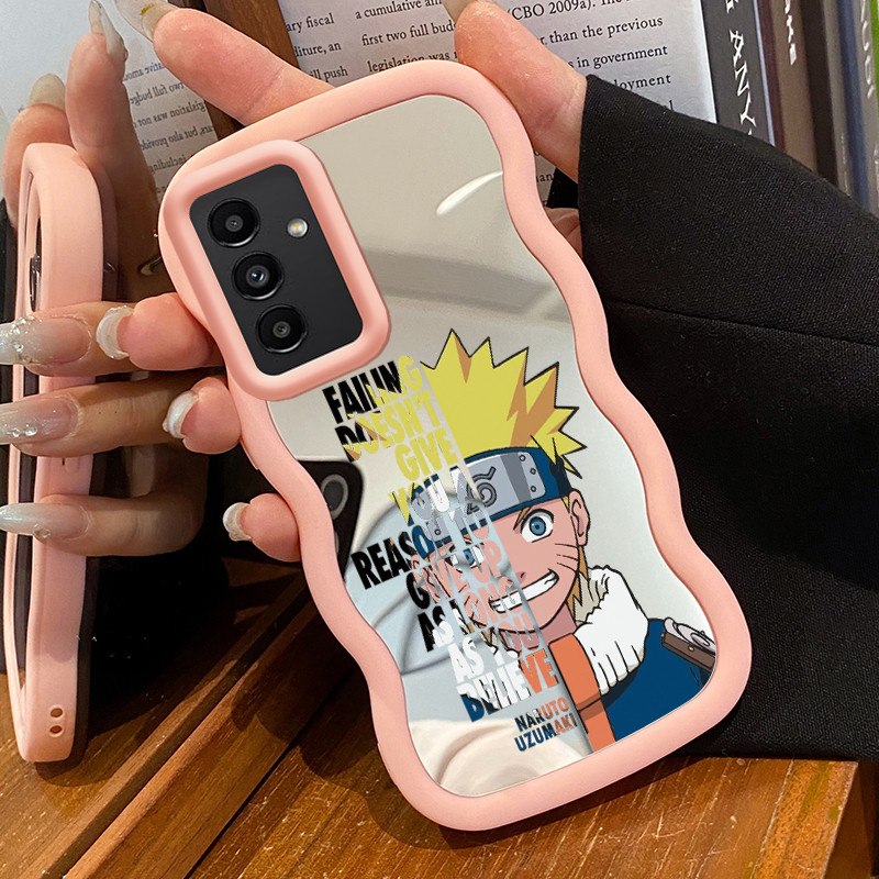 Casing Untuk Samsung A24 Case Casing HP Pola Anime Pria Kesing Kasing Macaron Mirror Cesing Silikon 