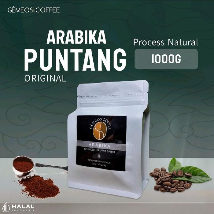 

PROMO !! Kopi Jawa Barat Arabika Puntang 1kg Original - Bubuk Murni 100% - 1kg