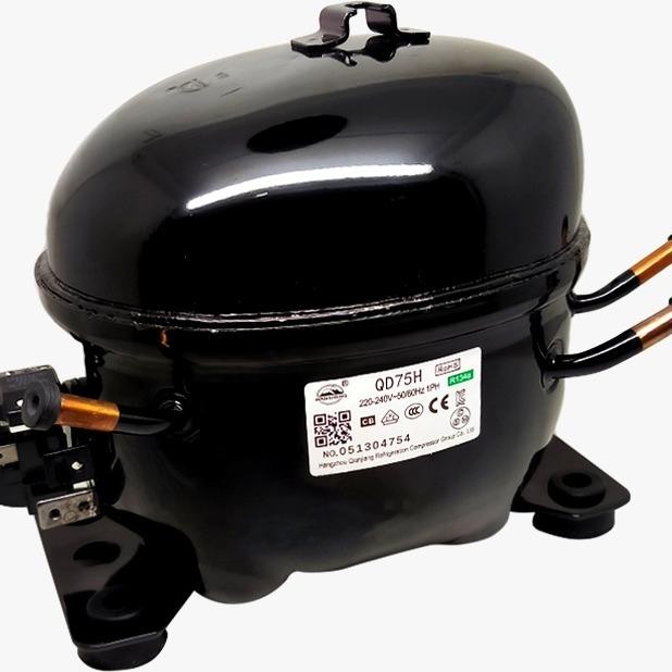Ready kompresor kulkas wansheng QD75H 1/5PK R134