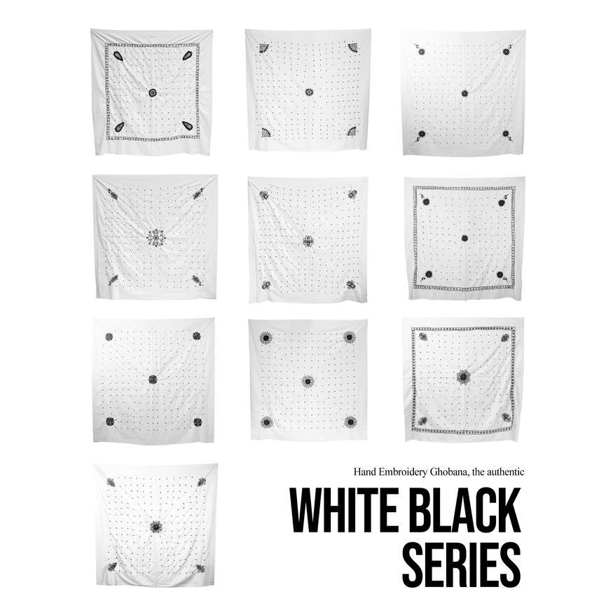DISKON Imamah Hijazy Ghobanah Serian Putih - Hitam READY STOCK