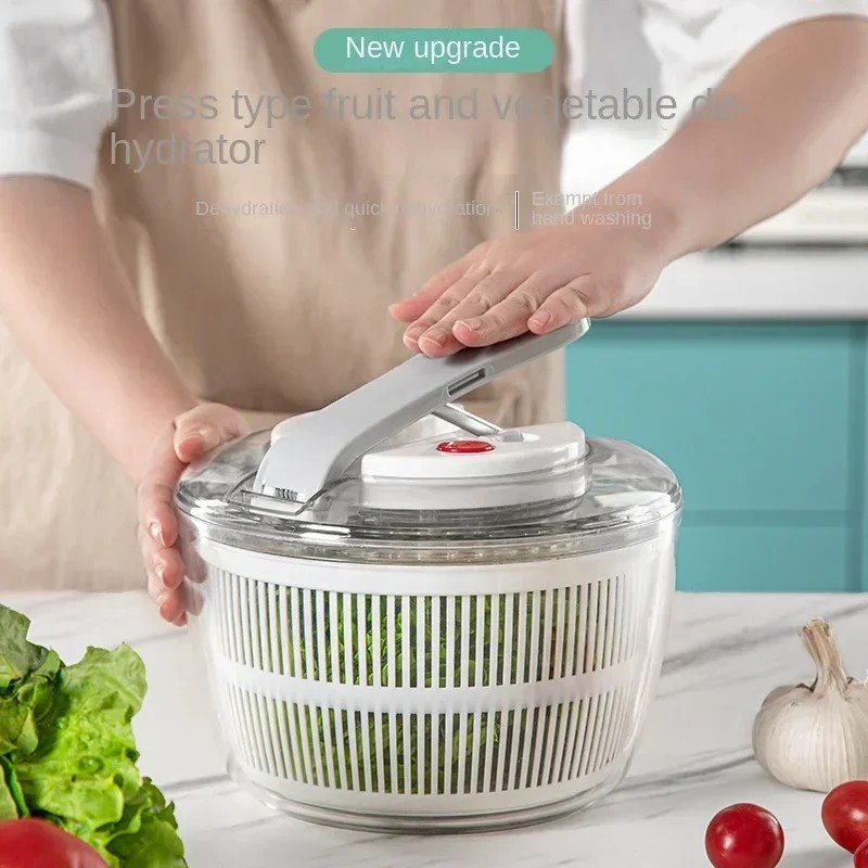 3 Liters Multifunctional Vegetables Salad Spinner Lettuce Leaf Vegetable Dehydrator Vegetable Washer