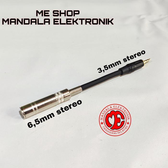Terlaris Coverter jack 3,5mm to akai 6,5mm Female SALE