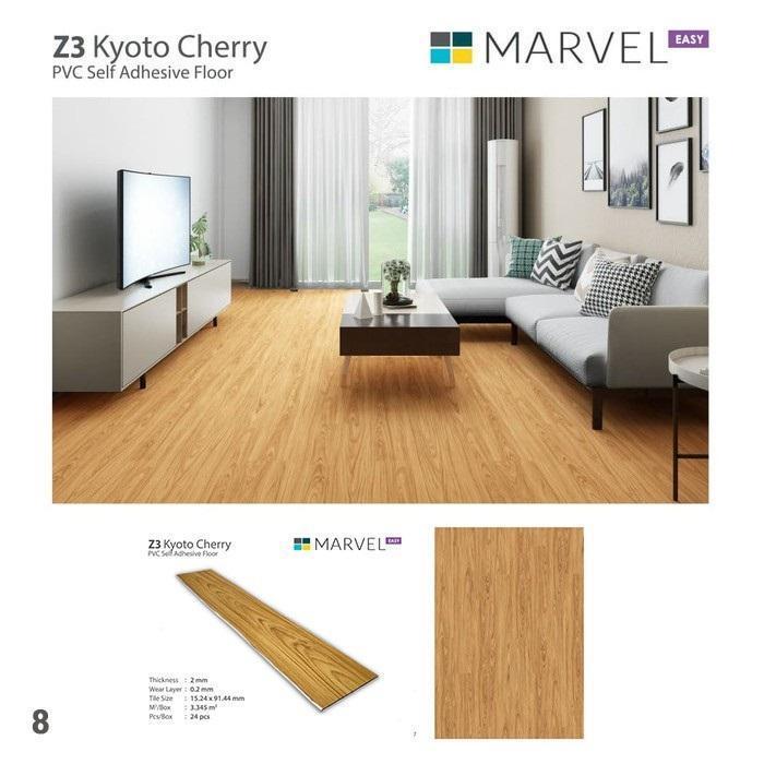 VINYL LANTAI MARVEL PVC FLOORING STICKER BERTEKSTUR MARVEL PREMIUM QUALITY