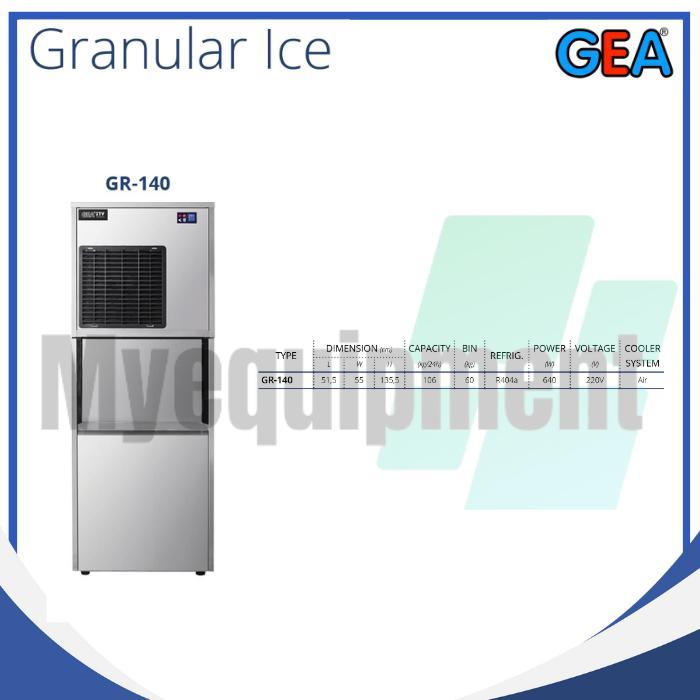 ICE MAKER GRANULAR ICE MESIN ES KRISTAL GEA  GR-140