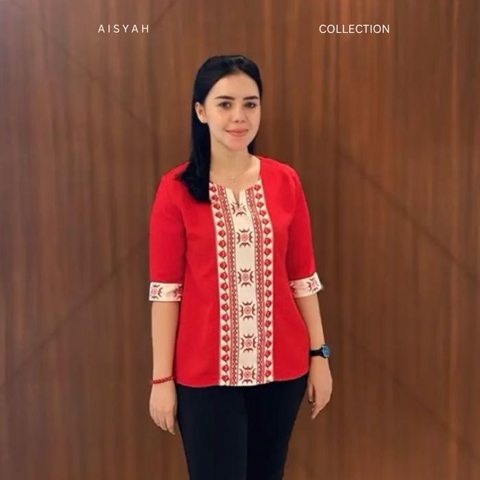 baju cele - variasi motif batik - batik maluku - baju ambon - Kode sisky