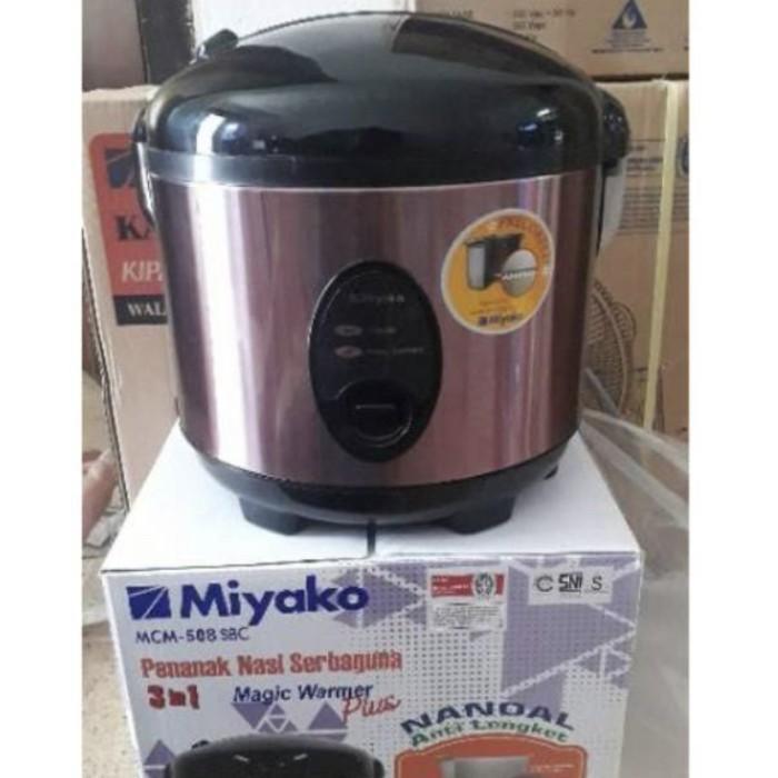 Rice Cooker Miyako Mcm 508 Sbc Magiccom Body Stainless