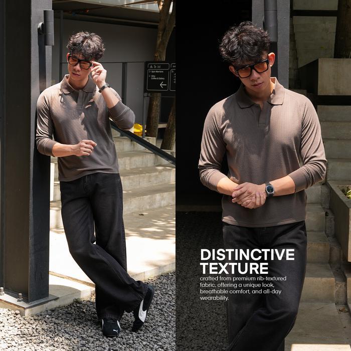 Ribs Polo Textured SIGNORE