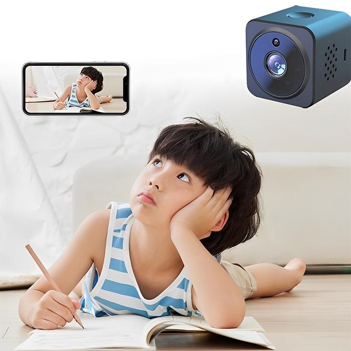 Jaminoke- Kamera Mini Cctv Wifi Camera Mini Spy Cam Tersembunyi Kamera Pengintai Mini Cctv Baterai/