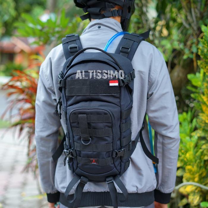 Tas Hydropack Army Tactical Sepeda Polisi Militer Ransel Loreng Ad Al Au Pelopor Altissimo