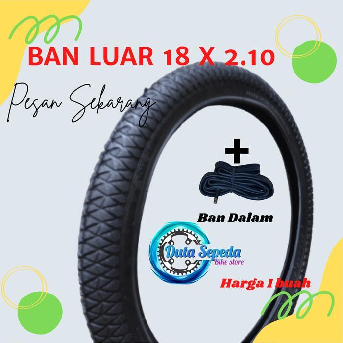 Paket Ban Luar Dalam Sepeda Anak Ukuran 18 X 2, 125