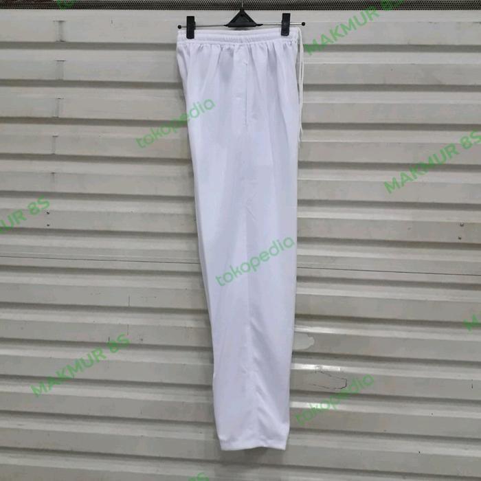 j4xk- Celana Training Putih/Training Putih Pria/Wanita Mlxl