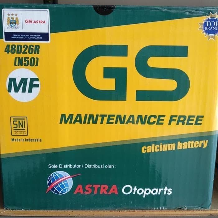 aki gs astra mf n 50 / 50 ah