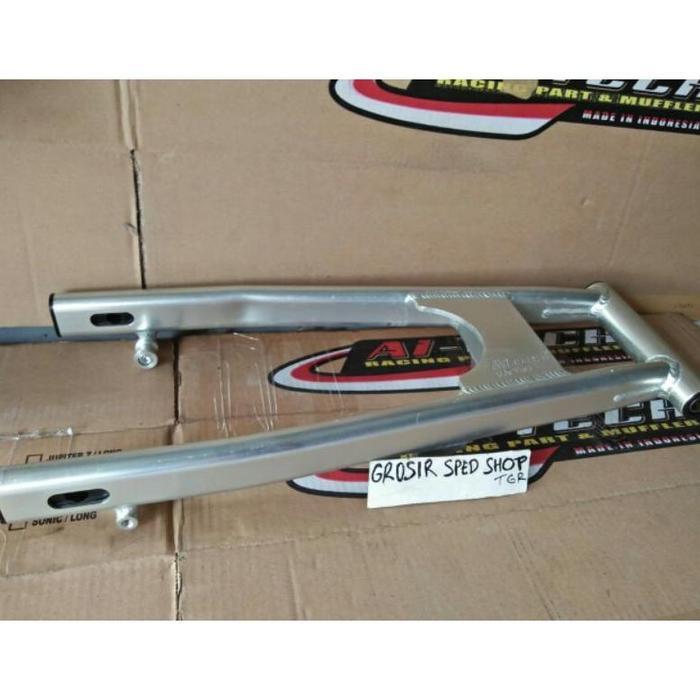 SASIS SWING ARM AITECH ORIGINAL & DKT WARNA SILVER KAWASAKI NINJA RR R SS SUZUKI SATRIA FU ZX RR