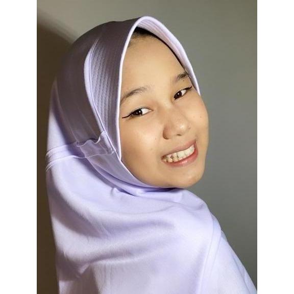 ASLI KERUDUNG SEKOLAH SD, TK ,SMP , SMA TALI TUTUP Jilbab READY STOCK