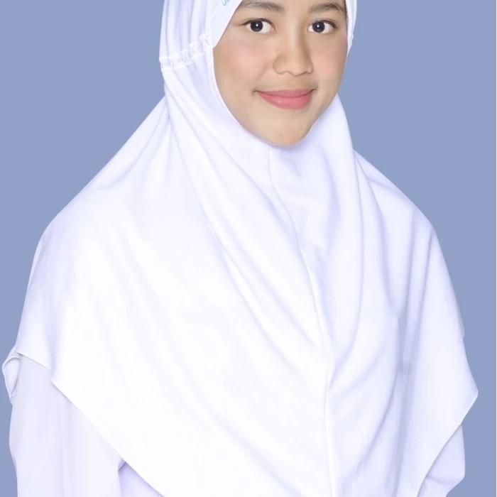 ASLI NEW COLLECTION RABBANI KERUDUNG INSTAN INNOVA JILBAB POLOS SEKOLAH ANAK REMAJA READY STOCK