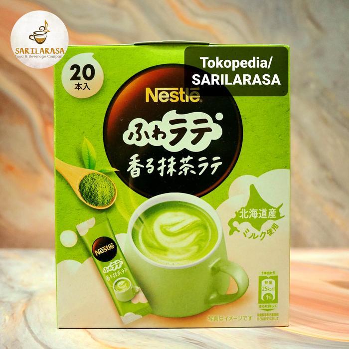 Eceran SACHET Nestle Fuwa Fragrant Matcha Latte. Minuman Green Tea Latte