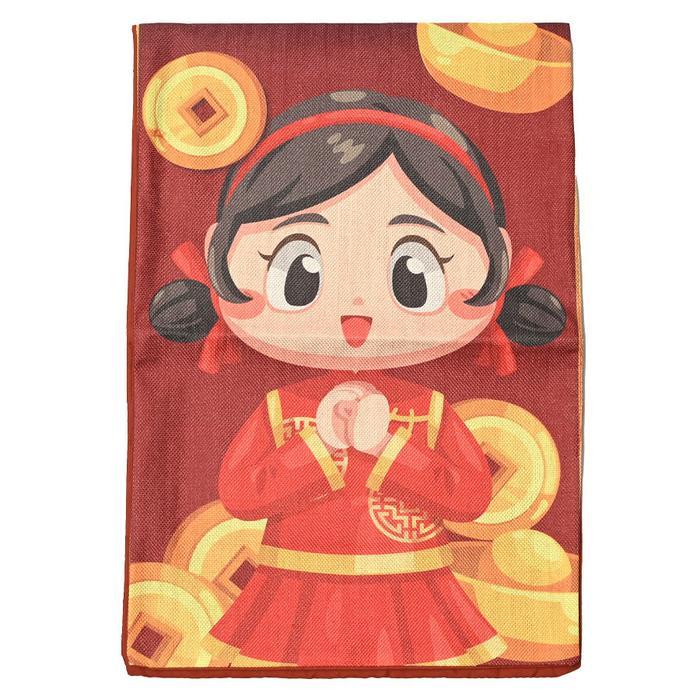 Rambla - Bunny & Klin Table Runner Imlek Merah