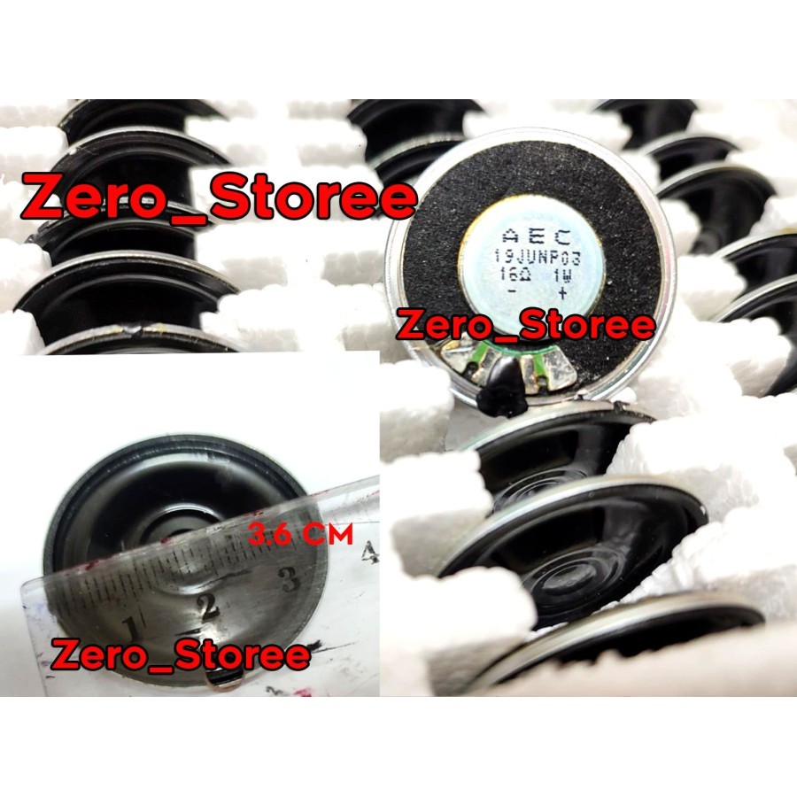 Speaker HT Weierwei VEV3288S Icom IC-V8 IC-V80 dll 4 Ohm 2 Watt V80 Spiker HT BAOFENG Speaker SUARA 