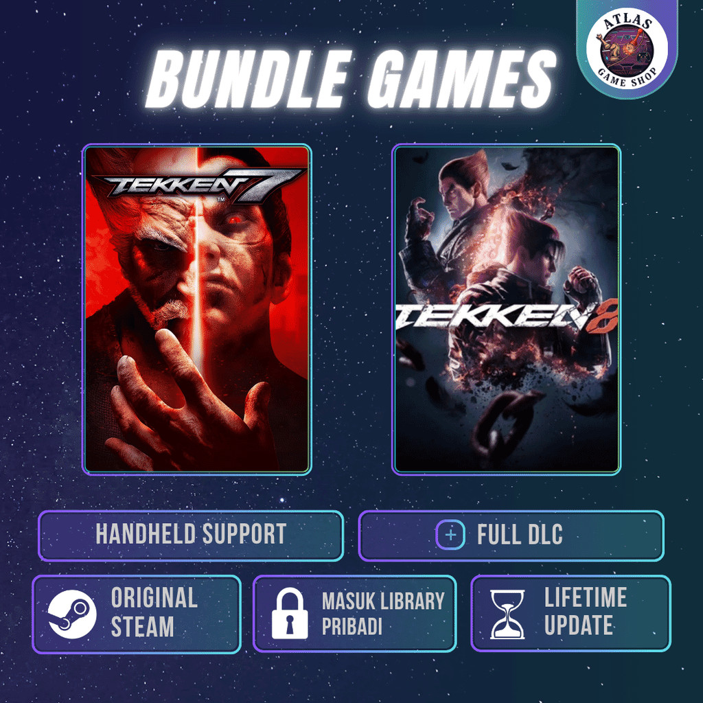 [BUNDLE GAMES] Tekken 7 + Tekken 8 Steam PC Game