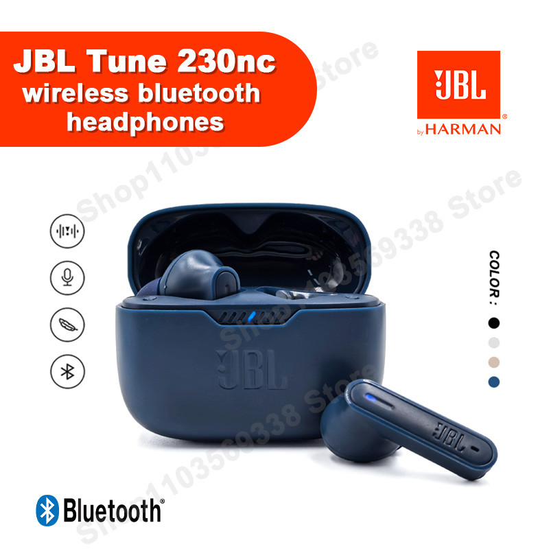 Original Jbl Tune 230Nc True Wireless Bluetooth Earphones Sound Stereo Sports Headset Jbl T230Nc