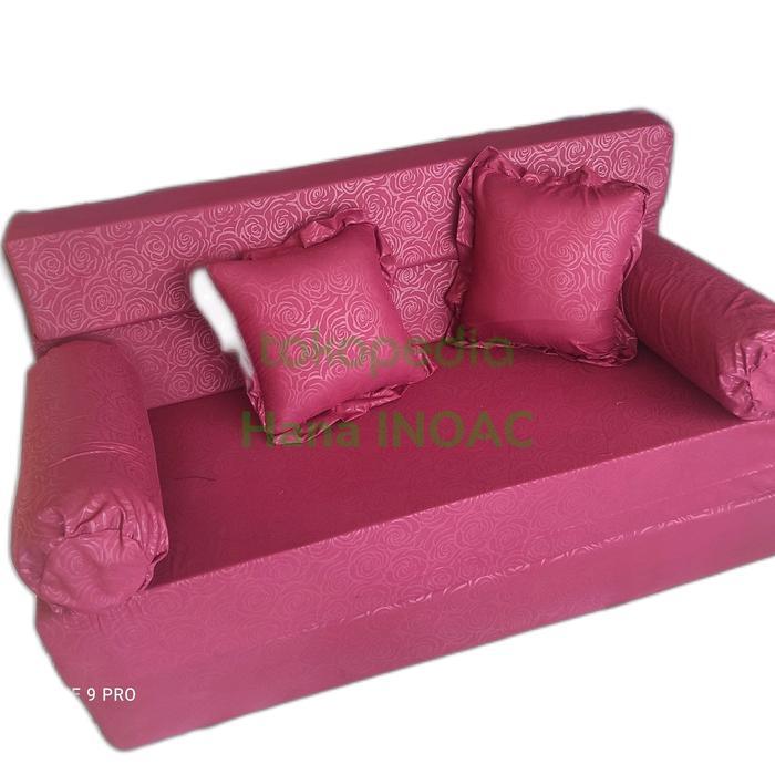sarung cover sofabed inoac 200x145x20 / 200x145x15 Katun