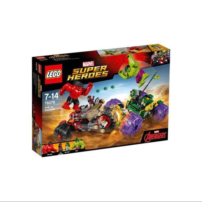 Sale Lego 76078 Hulk Vs Red Hulk She Hulk Marvel Super Heroes