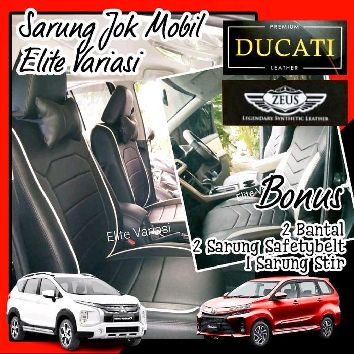 Sarung Jok Mobil DUCATI ZEUS Xpander Terios Rush Innova Avanza Xenia Sigra terlaris