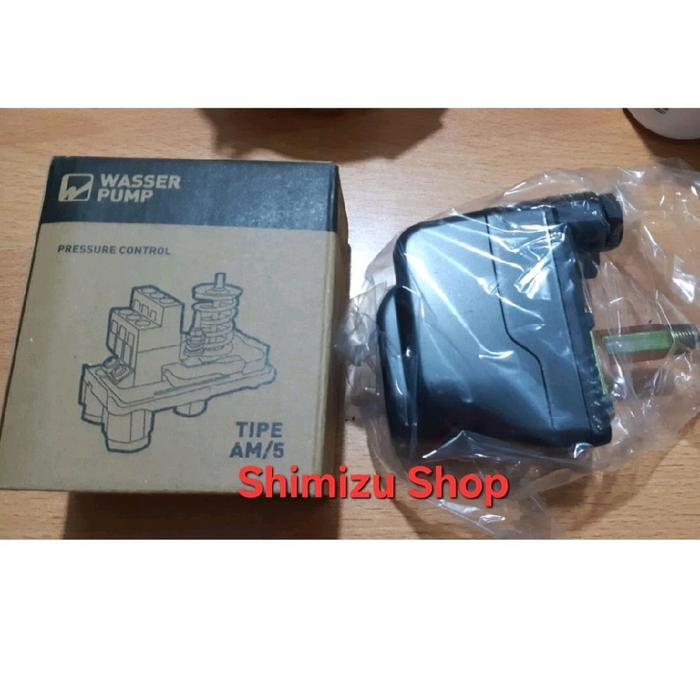 Wasser Otomatis Jet Pump Pompa Air Tipe Am/5 Kontrol Tekanan Original Semi Jet Pump Wasser